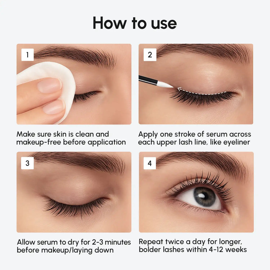 Lash & Brow Growth Serum | Longer Lashes in 4-6 Weeks